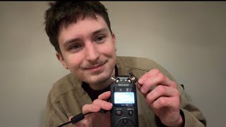 ASMR  MY Favorite Triggers To Put YOU To Sleep Tascam Mic Touching Tapping Whispering [upl. by Cocks]