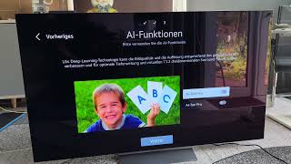 LG WebOS einrichten an einem LG OLED EVO Fernseher  Smart TV einrichten amp Sendersuchlauf Anleitung [upl. by Nnaeoj584]