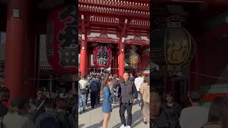 Japan Tokyo Asakusa temple ￼ [upl. by Eibbil]