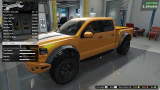 GTA 5 Vapid Caracara 4x4 Ford Raptor Past DLC Vehicle Customization [upl. by Nilats]