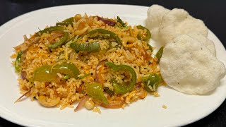 குடைமிளகாய் சாதம் செய்யுங்க சுவை அருமைcapsicum ricevarietyricecapsicum rice recipe in Tamil [upl. by Saunderson]