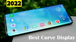 Best Curved edge Display Phone in January 2022  Top 5 Best Curved Display Phones in INDIA [upl. by Yrad]