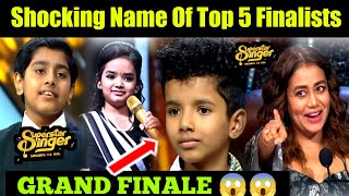 😱😱Top 5 Finalists Superstar Singer 3 Grade Finale Date Confirmed Superstar Singer 3 Today Episode [upl. by Negrom840]