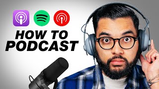 Best Podcast Setup for Beginners 2024 Everything You Need to Start [upl. by Atteuqcaj]