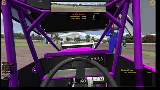 Wing Micros At Fairbury Speedway Iracing [upl. by Erdnaek]