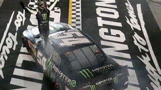 Kyle Busch goes to victory lane Darlington [upl. by Paehpos]