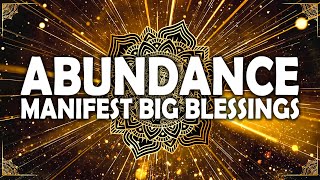 888Hz 88Hz 8Hz Infinite Abundance Love amp Wealth  Big Blessing  Transform into Abundance Frequency [upl. by Libby]