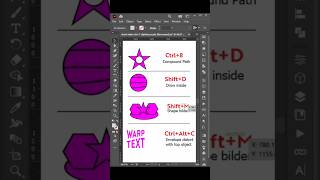 Illustrator Top Shortcut Keys adobe illustrator shortcut keys shorts [upl. by Fessuoy]