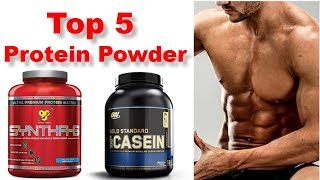 Top 5 Protein Powder Review  Best Protein Powder Buying Guideline [upl. by Nitsyrc]