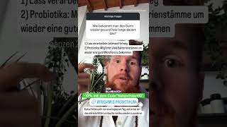 Wie bekommt man den Darm wieder gesund darmgesundheit gesundheit gesunderlebensstil Werbung [upl. by Adaynek]