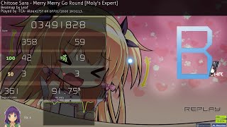 TEA Aloux1757  Chitose Sara  Merry Merry Go Round Molys Expert HR 9175 3xMiss 513 [upl. by Llessur224]