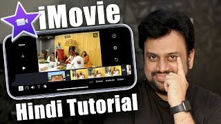 iMovie for iPhone iOS  Edit Video on iPhone with iMovie  iMovie Hindi Tutorial [upl. by Einneb]