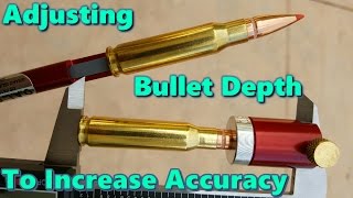 Using the Hornady Comparator and OAL gauge to adjust bullet depth [upl. by Assil]