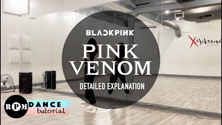 BLACKPINK quotPink Venomquot Dance Tutorial Explained Chorus [upl. by Resay488]