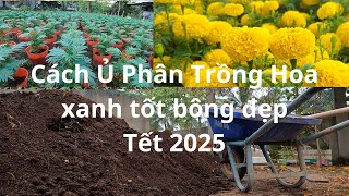 Chuẩn Bị Giá Thể Trồng Hoa Tết  Cách Ủ Phân Oai Mục Để Phục Vụ Trồng Hoa Tết 2025 [upl. by Llerut]