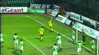 Résumé SaintEtienne  FC Nantes 199495 [upl. by Nitnelav]