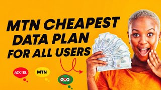 MTN Cheap Data  MTN Cheapest and Best Data Plan for all Users  DESIGN AND TECH HUB [upl. by Oulman]