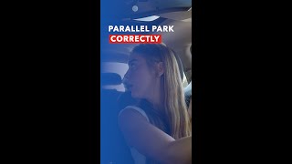 StepbyStep  Parallel Park for Drivers Test [upl. by Lasko]