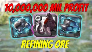 10000000 Million Profit Refining Ore  Complete Guide  Albion Online [upl. by Florine]