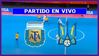 🔴 ARGENTINA vs UCRANIA EN VIVO ⚽ MUNDIAL FUTSAL  FECHA 1  LA SECTA DEPORTIVA [upl. by Vharat]