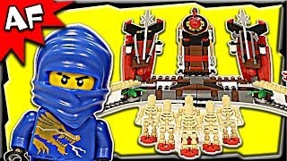 Lego Ninjago SKELETON BOWLING 2519 Stop Motion Set Review [upl. by Concoff478]