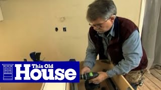 How to Install Kitchen Cabinets  This Old House [upl. by Nitsa]