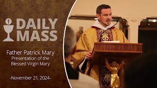 Catholic Daily Mass  Daily TV Mass  November 21 2024 [upl. by Coryden700]