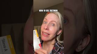 HOW to apply tretinoin 👌✨ [upl. by Atila24]