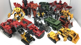 DEVASTATOR TRANSFORM amp COMBINE 8 Transformers Studio Series Constructicons Transformation Tutorial [upl. by Artemas651]