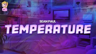 Sean Paul  Temperature  Lyrics [upl. by Magdaia]