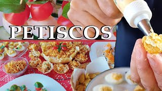 PETISCOS SIMLPES COM INGREDIENTES QUE VOCÊ TEM EM CASA  RECEITAS DA ROSA [upl. by Eniaral]