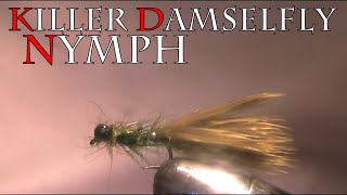 Killer Damsel Fly Nymph  Fly Tying with David Strawhorn [upl. by Inesita]