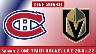 CANADIENS VS GOLDEN KNIGHTS 20 JANVIER LIVE [upl. by Corbet319]