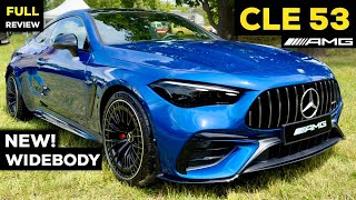 2024 MERCEDES AMG CLE 53 Coupe The Best NEW AMG 6 Cylinder BRUTAL Wide Body First Look [upl. by Sylvester704]