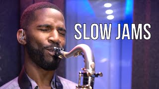 1 Hour of Saxophone Slow Jams [upl. by Yrekaz]