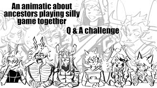 Q amp A challenge ｜Homestuck animatic [upl. by Yretsym]