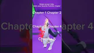 Whats your favorite fortnite chapter [upl. by Eedolem577]