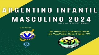 🏑 • ROWING VS B°RIVADAVIA  FECHA 2  ARGENTINO INFANTIL MASCULINO 2024  100924 [upl. by Lavelle292]