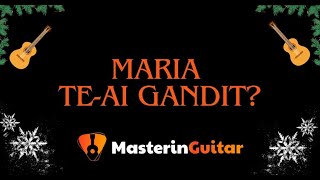 Maria teai gandit  Masteringuitar [upl. by Sherourd]