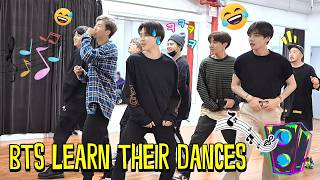 Lets See How BTS Learn Their Dances [upl. by Perni]