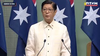 Philippine President Marcos addresses Australian Parliament [upl. by Emerson]