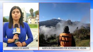 Cundinamarca se alista ante emergencia por volcán Nevado del Ruiz [upl. by Isacco]