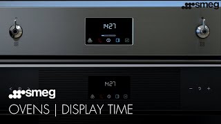 How to change the Oven Display Time  Smeg 02 Oven Models [upl. by Spatz]