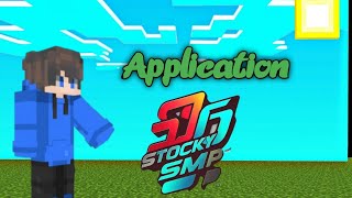 This Is My Application For Stocky Smp mrstocky4425 stockysmp [upl. by Candide]