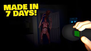 I Made A Horror Game in 7 Days [upl. by Derr]