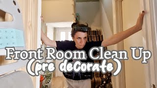 Front Room Clean amp Rearrange cleanwithme declutter tidyingup [upl. by Atirahs]