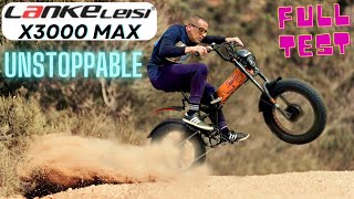 LANKELEISI X3000 MAX  MOST POWERFUL ELECTRIC BIKE FOR ALL TERRAINS  COMPLETE TEST  4K [upl. by Monika516]