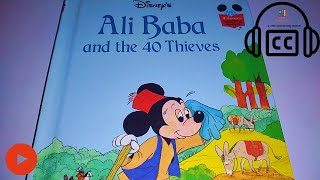 🏰 Disneys ALI BABA and the 40 THIEVES 💰🗡️ A CLASSIC Mickey Mouse Storybook with ENGLISH CC EMOJI [upl. by Llahsram]