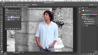 Adobe Photoshop CC Tutorial  Working With Adjustment Layer Masks [upl. by Nadroj195]