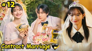 Part12  No Gain No Love2024  Contract Marriage  Korean drama explain In Hindi [upl. by Flodnar671]